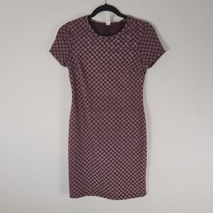 Old Navy Purple Polka Dot Short Sleeve Dress Size XS